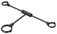 Cheviot Products Waste and Overflow Mount Supply Line Support Rods, Chrome