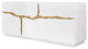 Modrest Aspen Modern White & Gold Buffet