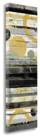 "Yellow Zephyr Panel" By Mike Schick, Giclee Print on Gallery Wrap Canvas