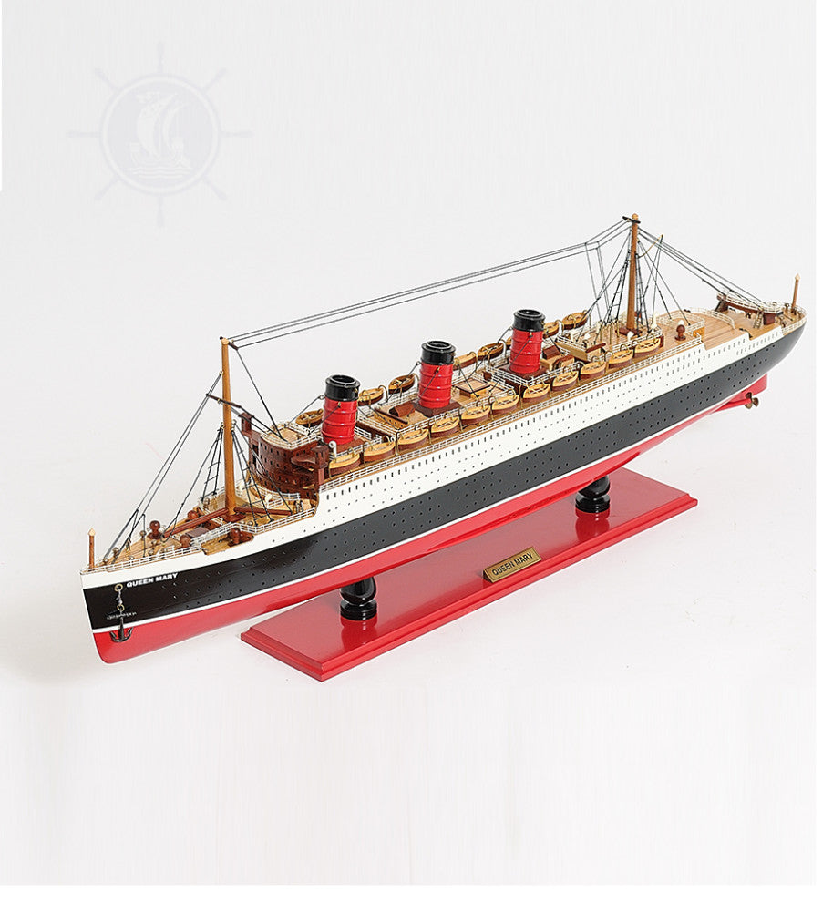 Queen Mary Cruise Ship Model