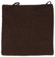 Colonial Mills Chair Pad Courtyard Cocoa Chair Pad
