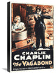 Charlie Chaplin, French, The Vagabond, 1916, 15x22