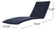 GDF Studio Soleil Outdoor Chaise Lounge Cushion, Navy Blue