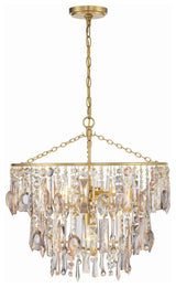Elsa 3-Light Pendant, Antique Gold