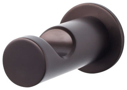 Top Knobs HOP1 Hopewell Bath Single Robe Hook - Oil Rubbed Bronze