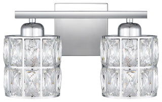 Quoizel GIB8613 Gibson 2 Light 12"W Bathroom Vanity Light - Aged Brass