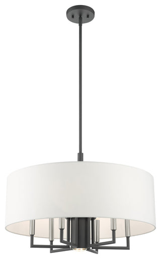 Scandinavian Gray Timeless, Transitional, Pendant Chandelier