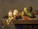 Tile Mural, Still Life With Gherkins By Herman Van Steenwijck Ceramic, Matte
