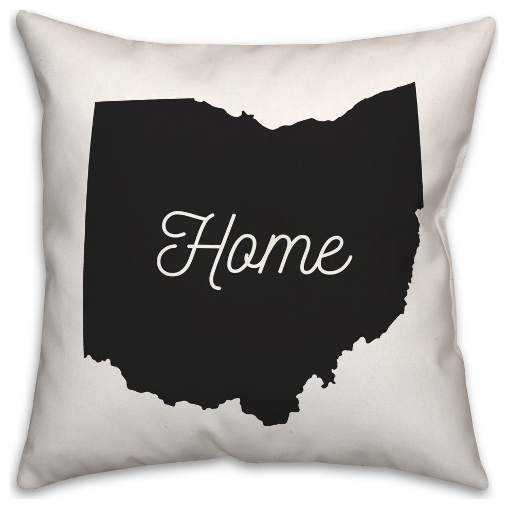 Ohio Home 18x18 Spun Poly Pillow