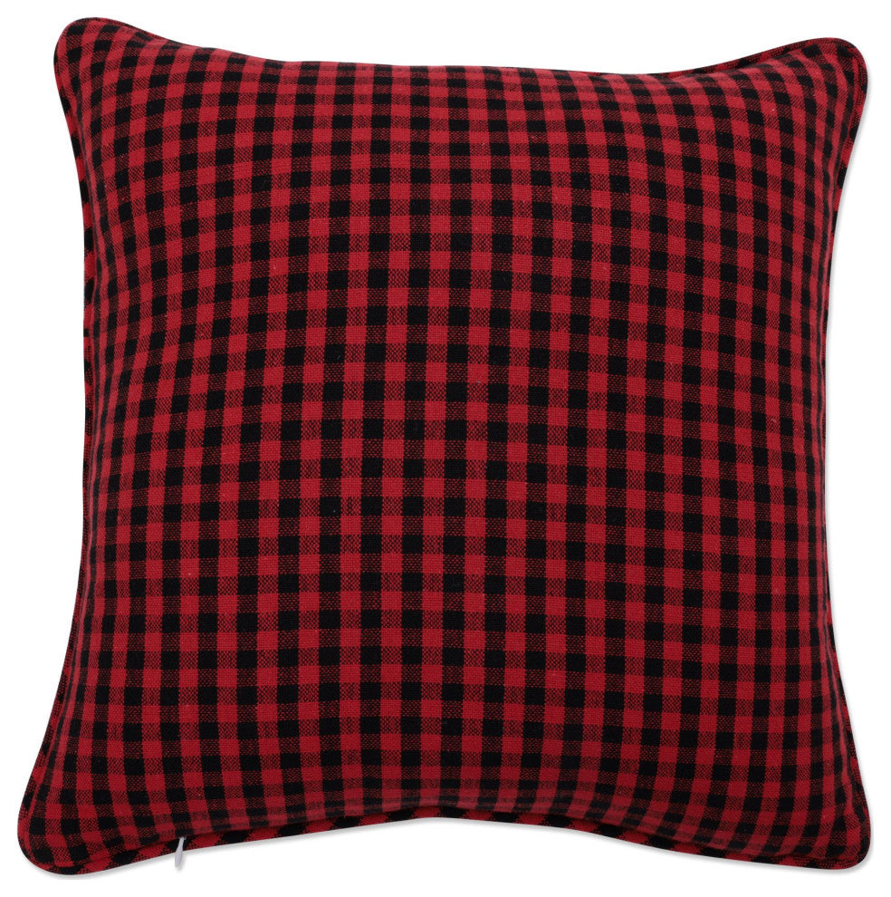 Pillow Perfect Indoor Decorative Throw Pillow 18X18 Holly Jolly Christmas