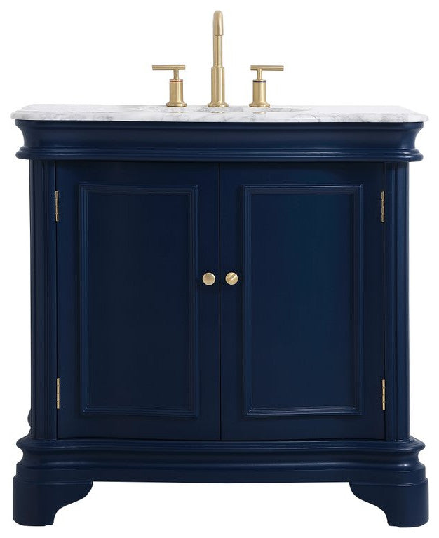 Elegant VF52036BL 36"Single Bathroom Vanity Set, Blue