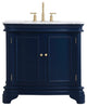 Elegant VF52036BL 36"Single Bathroom Vanity Set, Blue
