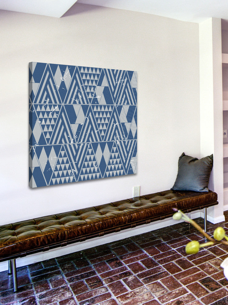 "Crippled Intensity" Painting Print on Wrapped Canvas