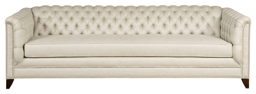 Chip Chesterfield 98" Linen