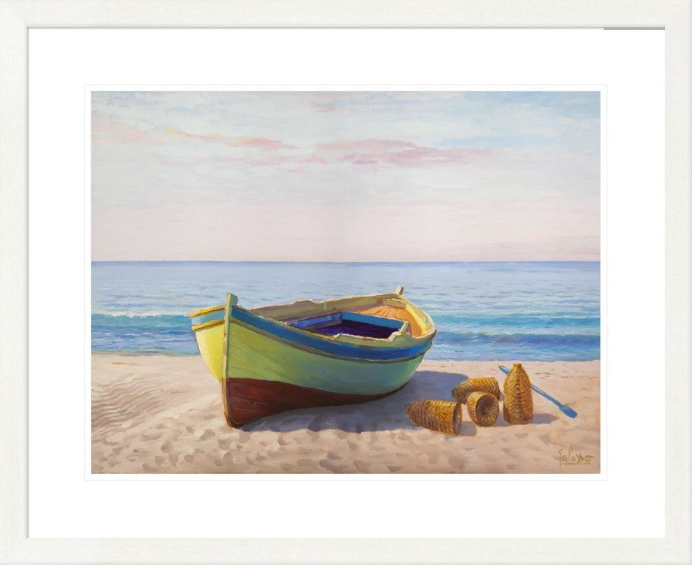 "Al mattino" Framed Digital Print by Adriano Galasso, 33x27"