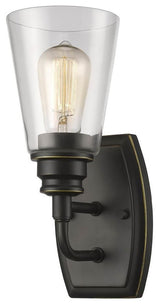 1 Light Wall Sconce Olde Bronze