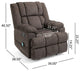 Siloam Contemporary Pillow Tufted Massage Recliner