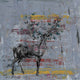 "Full Antlers" Painting Print on Wrapped Canvas, 18"x18"