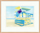 South Beach Shack 3, Giclee Reproduction Artwork
