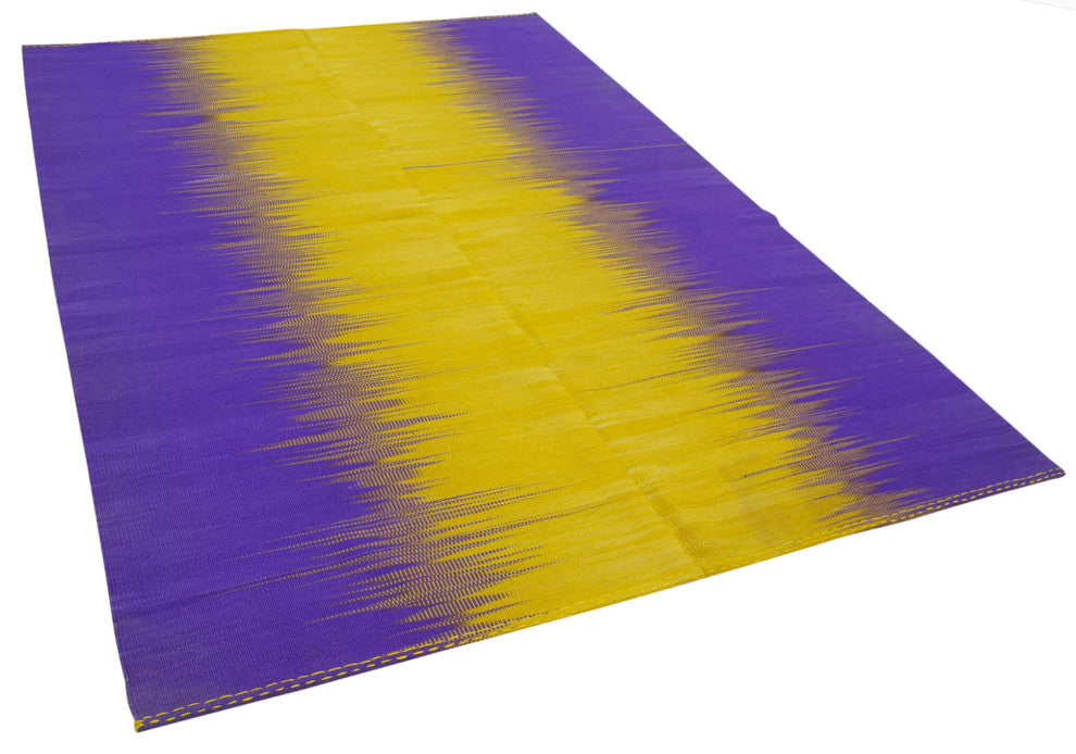 Rug N Carpet - Hand-knotted Oriental 6' 7'' x 9' 3'' Flatweave Wool Kilim Rug