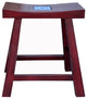 Handmade Blue White Porcelain Art Top Brick Red Single Seat Stool Hcs7356