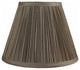 Softback Mushroom Pleated Lamp Shade, 5x9x7", Golden Taupe, Single