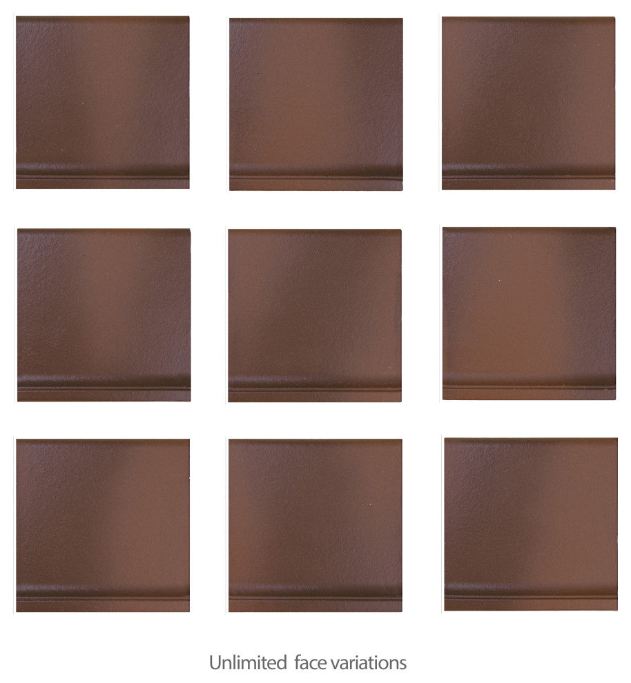 Quarry Cove Base Flame Red II Ceramic Floor and Wall Trim