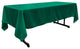 LA Linen Rectangular  Polyester Poplin Tablecloth, Teal, 60"x120"
