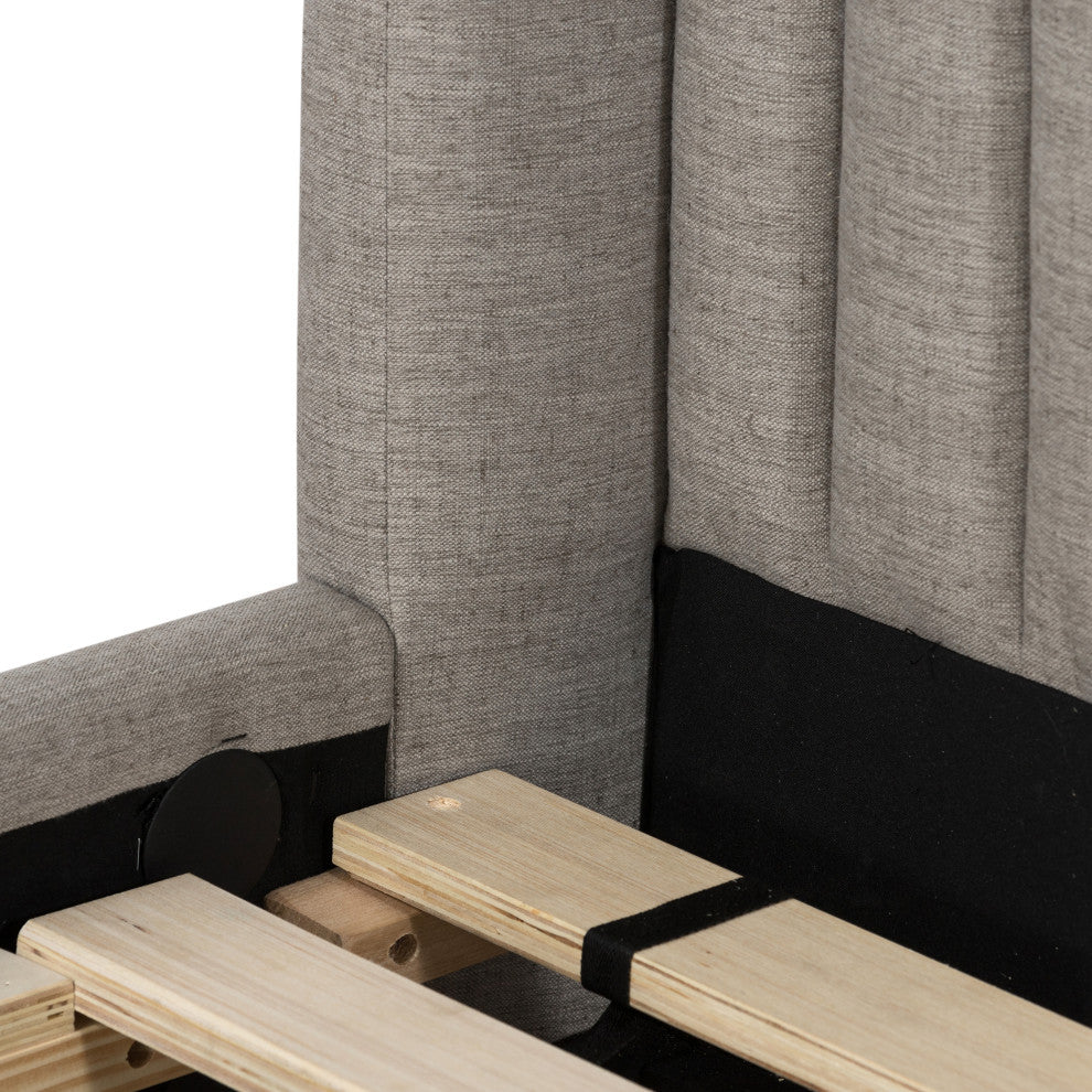 Montgomery Bed-Savile Flannel-King