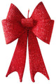 18" PVC  Red Sequin Bow