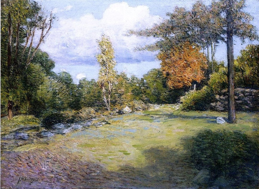 Julian Alden Weir Autumn Days Wall Decal