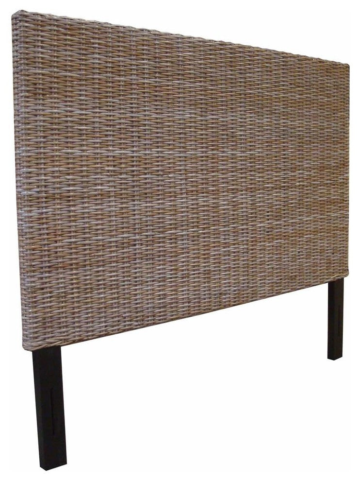 Kubu Weave Headboard, Kubu Gray, King