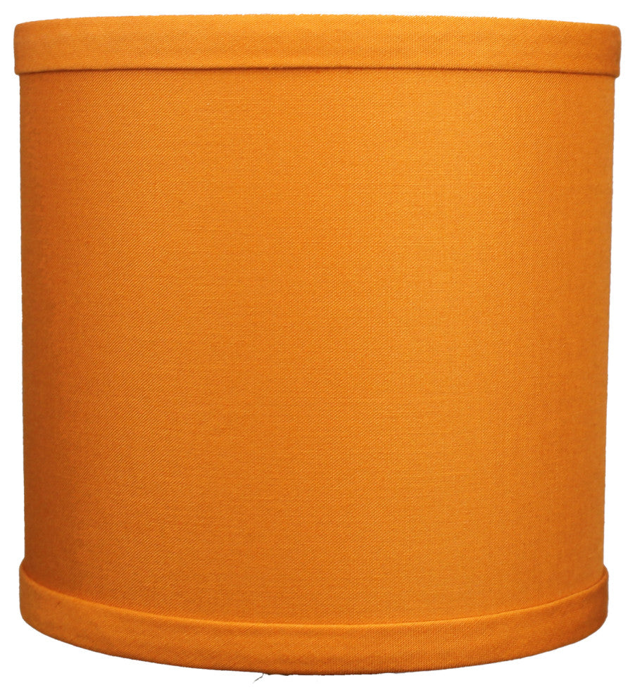 Fenchel Shades 6"x6"x6" Spider Attachment Drum Lamp Shade, Linen Cedar