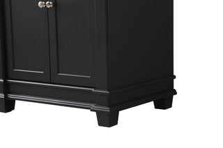 Weston Single Bathroom Vanity Set, Black, 30