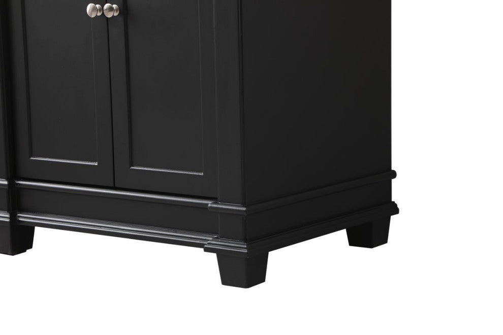 Weston Single Bathroom Vanity Set, Black, 30