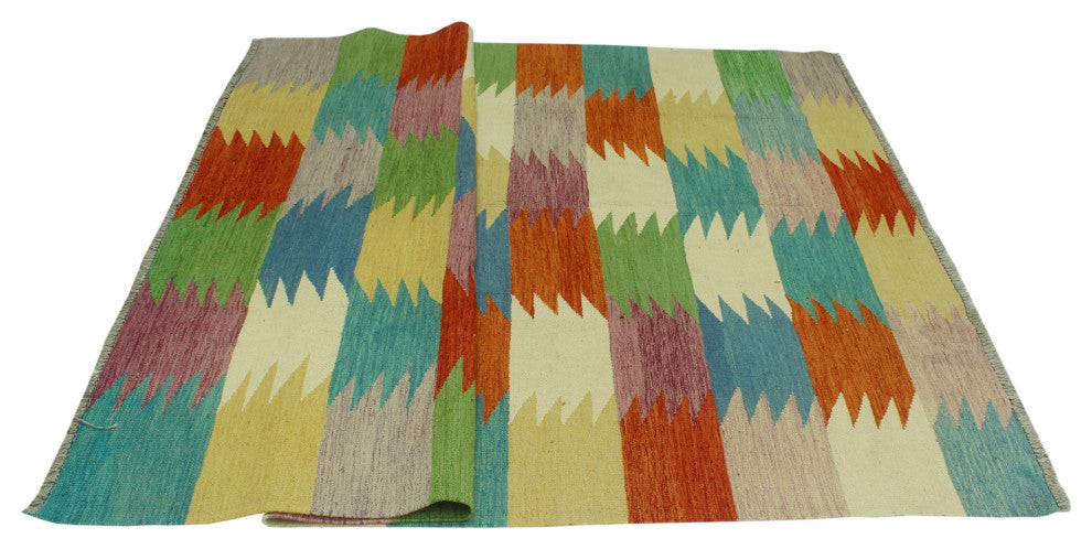 Winchester Kilim Ghous Rust Rug