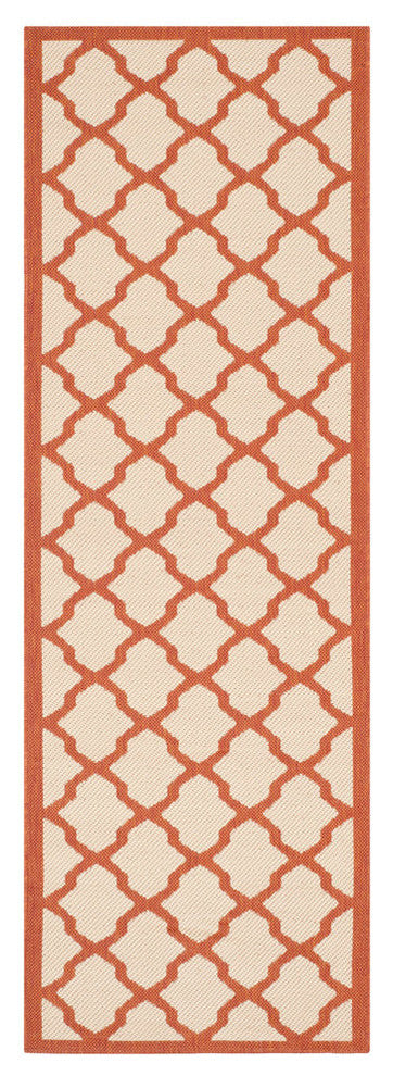 Safavieh Courtyard Cy6903-231 Beige, Terracotta Area Rug, 2'3" X 6'7"