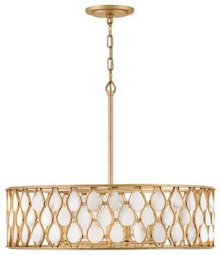 Fredrick Ramond Estie Medium Chandelier, Piastra Gold
