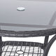GDF Studio Hopp Outdoor Bistro Gray PE Table