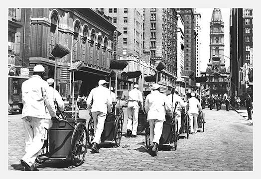 Clean-Up Crew, Philadelphia, Pa #1- Gallery Wrapped Canvas Art 28" x 42"