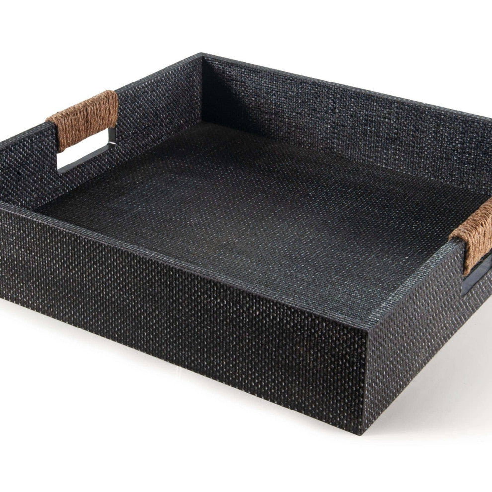 Logia Square Tray Large, Gray
