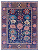 Hand-Knotted Turkish Oushak Wool Rug 9' 2" X 11' 10" - Q15420