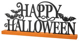 18"L Halloween Wood & Metal Table Decor