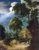 Abraham Govaerts Wooded Landscape, 21"x28" Wall Decal