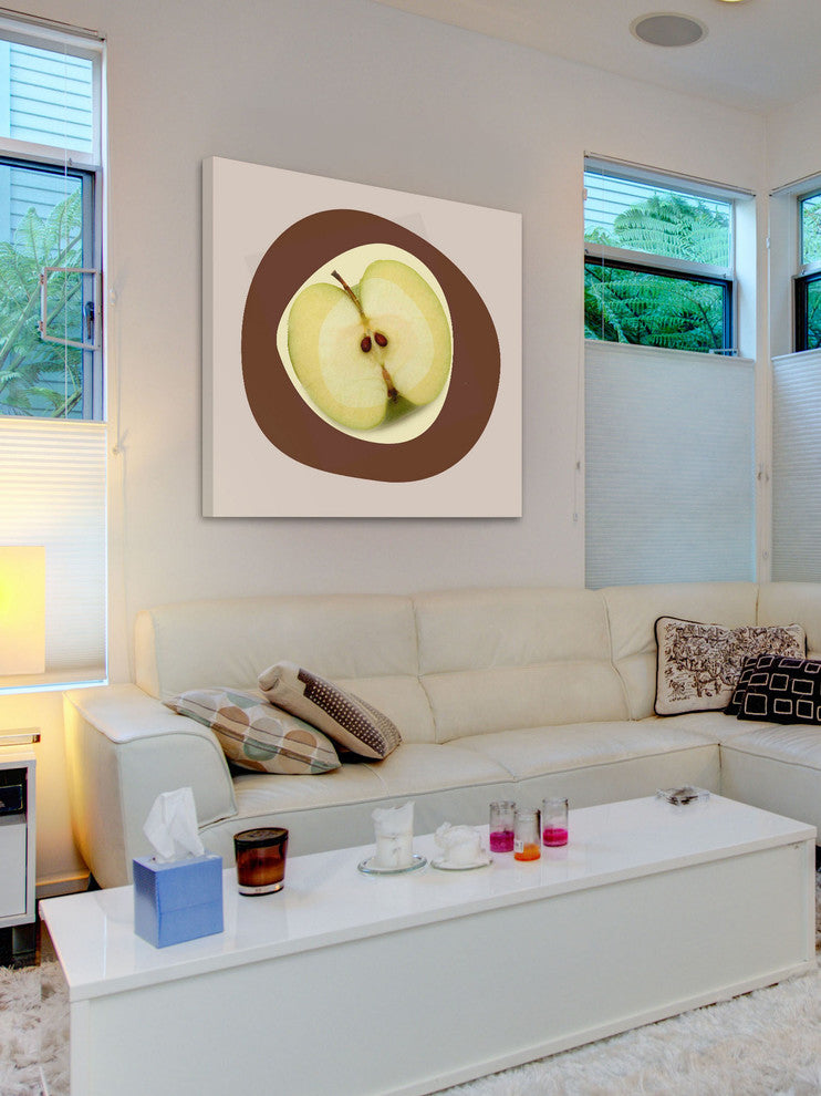 "September Apple" Painting Print on Canvas by Irena Orlov