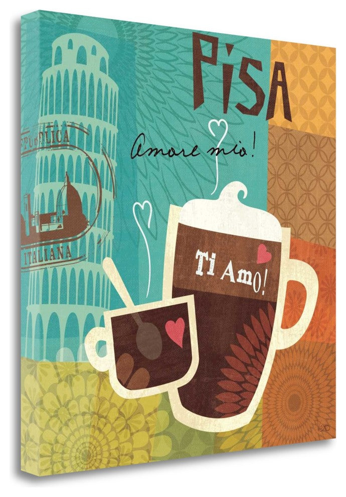 "Cup - Les II" By Veronique Charron, Giclee Print on Gallery Wrap Canvas