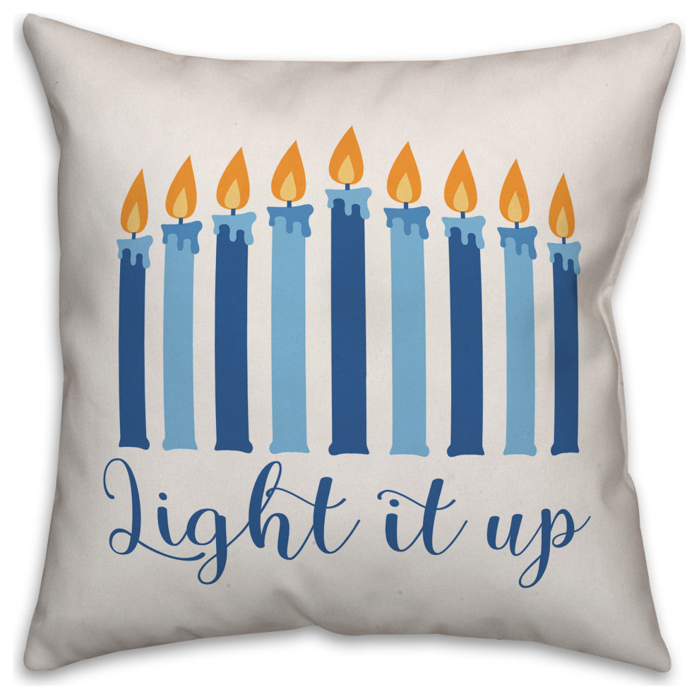 Light it Up 18"x18" Throw Pillow Cover