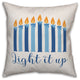 Light it Up 18"x18" Throw Pillow Cover