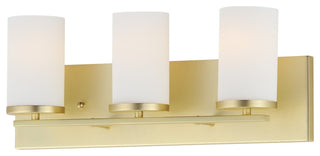 Maxim 10283 Lateral 3 Light 20"W Vanity Light - Satin Brass