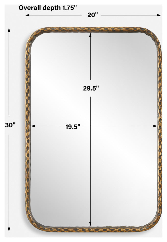 Uttermost A Little Knotty Bronze Vanity Mirror